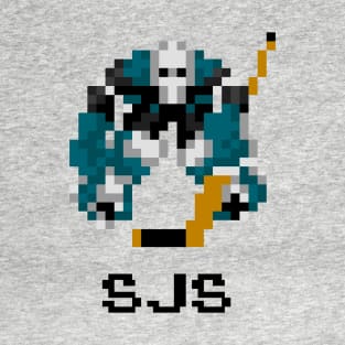 16-Bit Hockey Goalie - San Jose T-Shirt